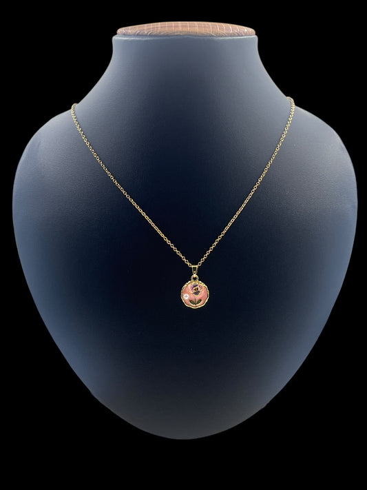 Blush Bloom Pearl Necklace