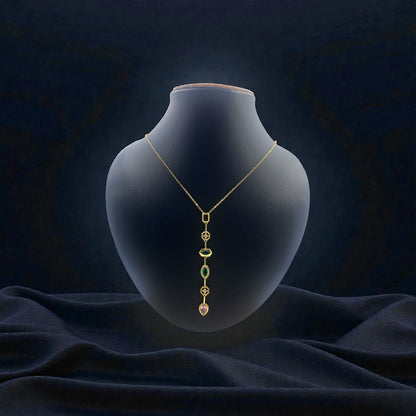 Power Symbols Vertical Necklace