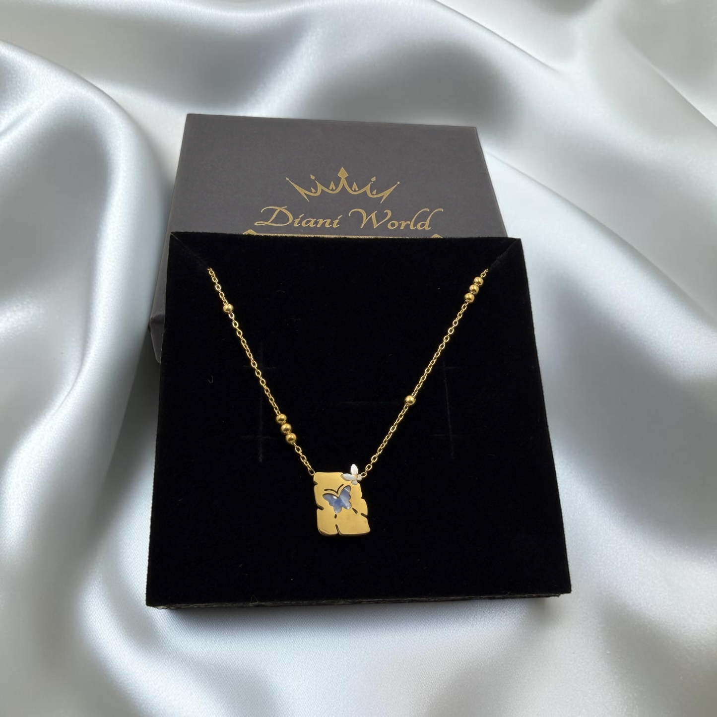 Butterfly Pendant Necklace