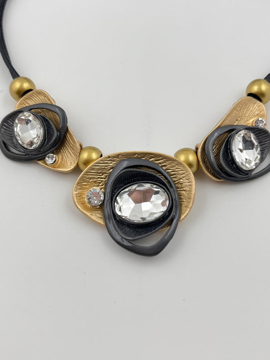 Opulent Horizon Cord Necklace