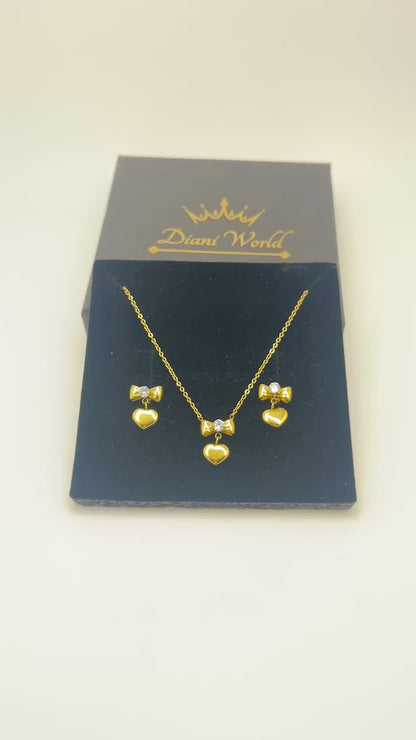 Bow Heart Set