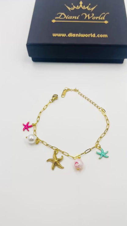 Ocean Charm Bracelet
