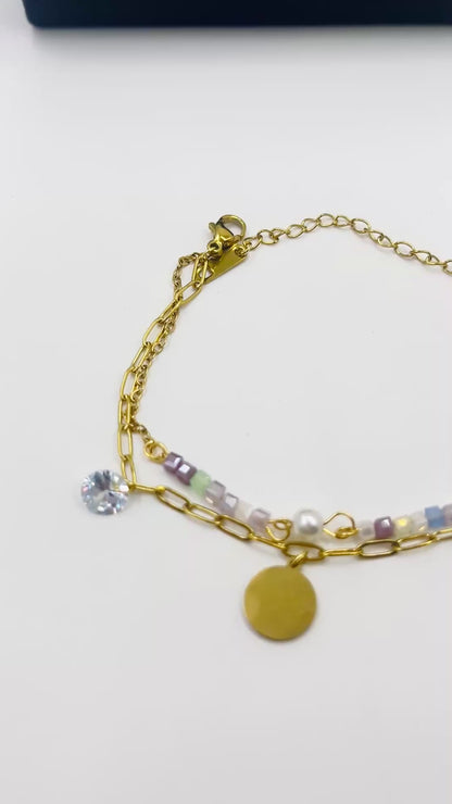 Pastel Charm Bracelet